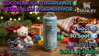 Stanley The Wild Imagination Flowsteady Bear Cub Bottle Paslanmaz Çelik Çocuk Termos 0,35 L İnceleme