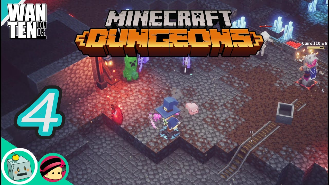 【勇者】#4 Minecraft Dungeons【マインクラフト ダンジョンズ】【AP/CUIRO - WANTEN】 - YouTube