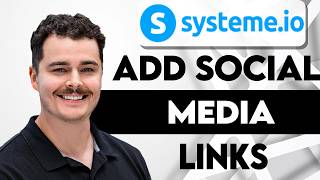 Как добавить ссылки на социальные сети в Systeme.io [Руководство 2026] screenshot 4