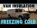 FREEZING COLD | VAN INSULATION RESULTS