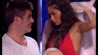 #1 THE NIGHT OF DRAMA... Where is Simon Looking??? She Walks Away Angry After Simon...