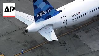 2 JetBlue planes make contact at Boston Logan International Airport