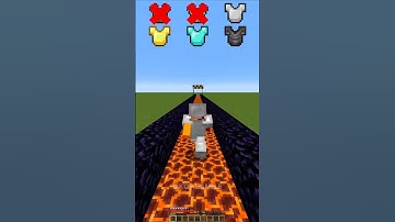 Magma Block VS All Armor in Minecraft 🤯