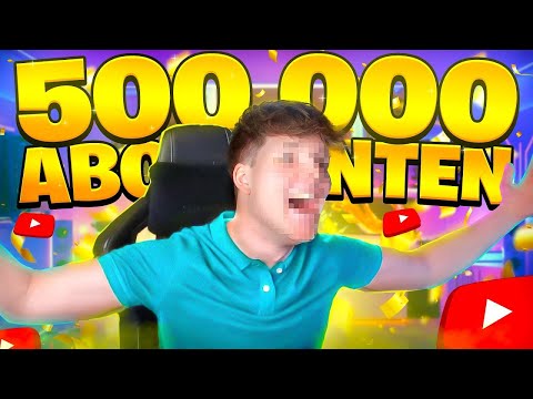 Wir haben die 500.000 Abonnenten...