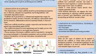 A REVIEW ON CONVENTIONAL TECHNIQUE FOR PRODUCING POROUS SCAFFOLDS IN BONE TISSUE ENGINEERING