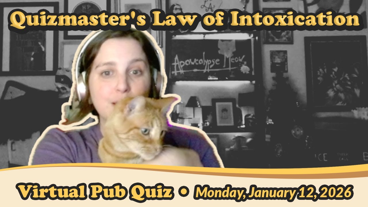 Don't Mix this Quiz with Grapefruit Juice | Full Geeks Who Drink Online Trivia Quiz 01/12/26