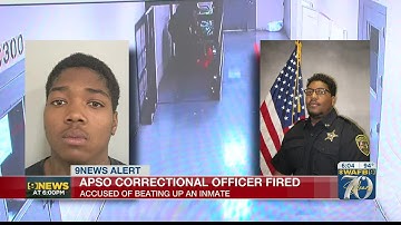 Ascension Parish correctional officer accused of using excessive force on inmate; officer fired,...
