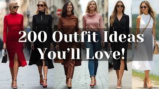 200 Chic Outfits for 2025 That Combine Elegance with Everyday Ease.