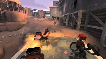 TF2 Engineer Madness - Map: Cp Badlands