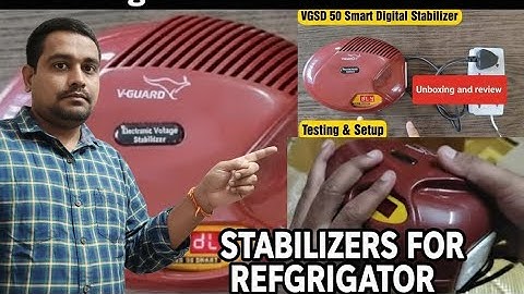 unboxing v guard smart stabilizer | stabilizers for refrigerator | best stabilizers |budget friendly