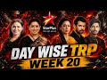 Star Plus All Shows Day Wise Trp of Week 20 (2026) KKSBKBT, Anupama