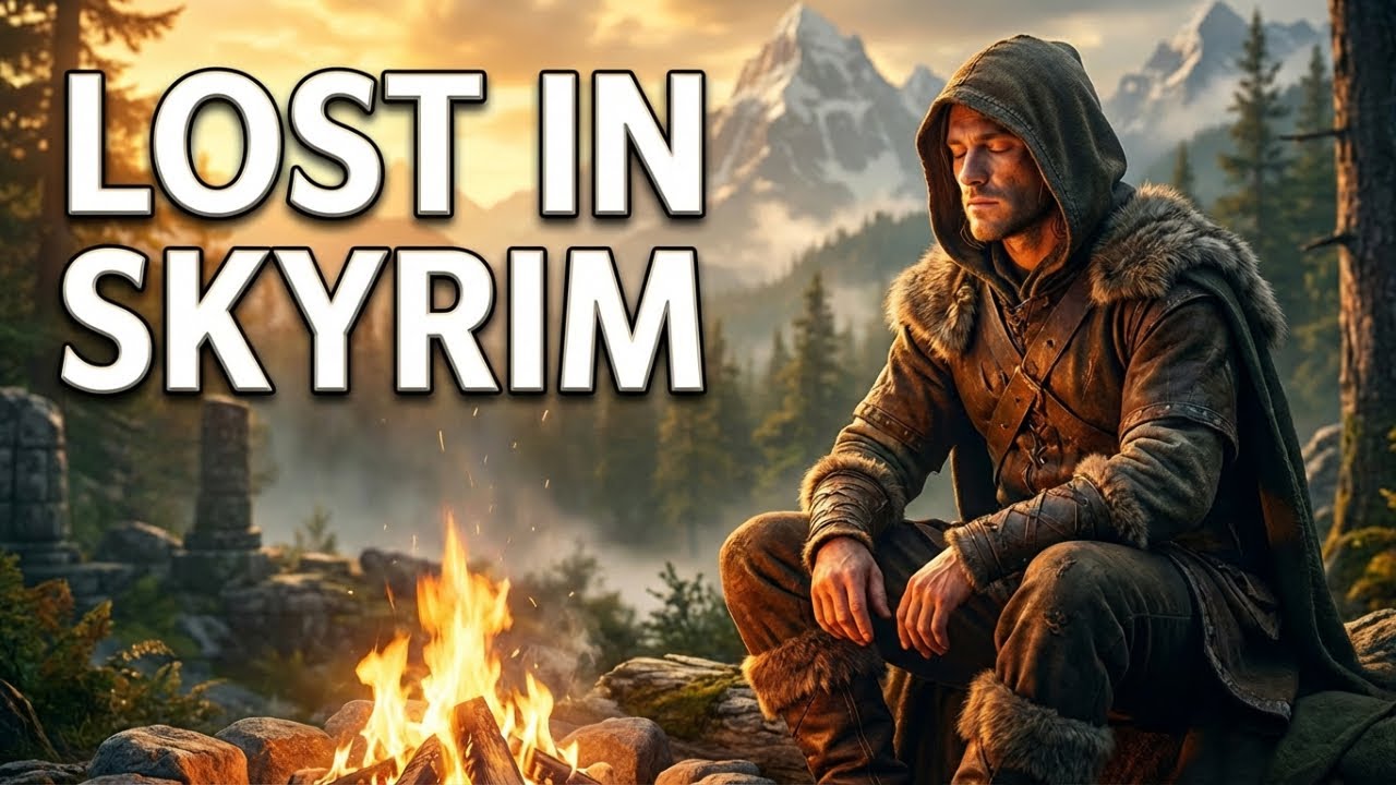 Skyrim Ambient Music | Immersive Nordic Fantasy Soundscape