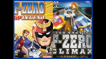 Playing F-Zero-GP Legend and F-ZERO CLIMAX for Game Boy Advance