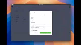Create client profile
