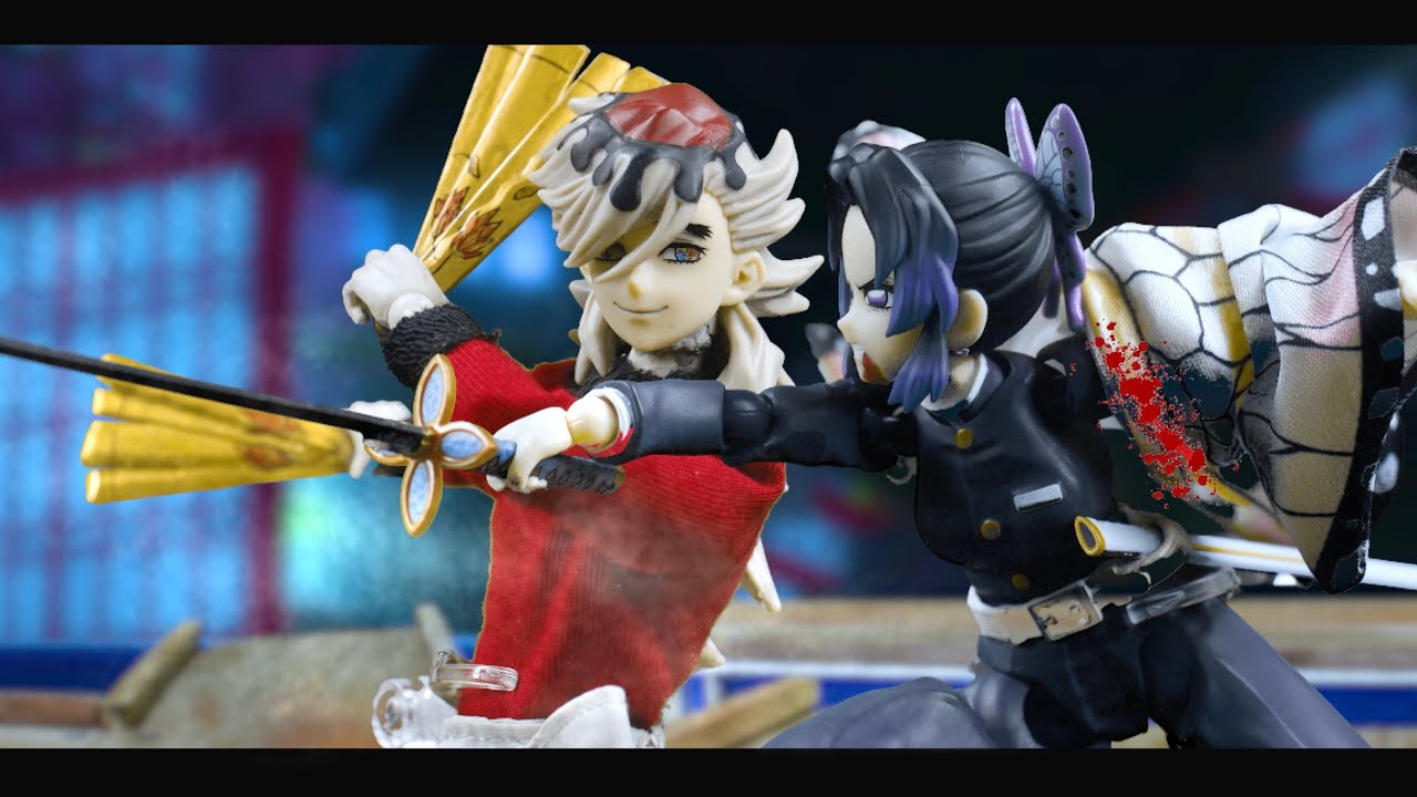鬼滅の刃 無限城編 胡蝶しのぶ VS 童磨 ♯1 STOP MOTION shinobu