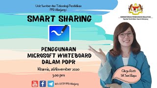 SMART SHARING EPISOD 7 : PENGGUNAAN MICROSOFT WHITEBOARD DALAM PDPR BERSAMA CIKGU RUTH screenshot 2