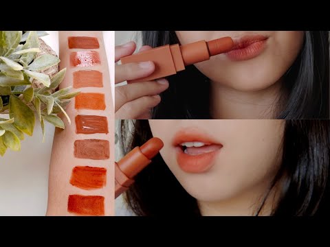 (ENG) SWATCH SON CHO DA NGĂM/ LIP COLORS FOR TANNED SKIN