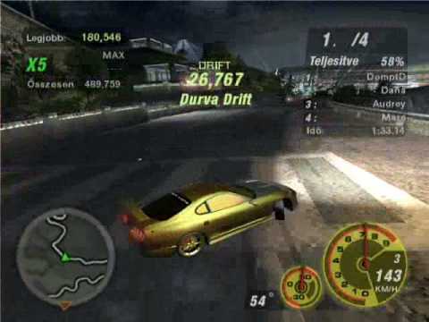 NFS Underground 2 Drift with a Supra by: Robert Ne...