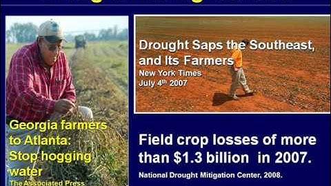 Extreme Droughts in Southeastern Freshwater Ecosystems