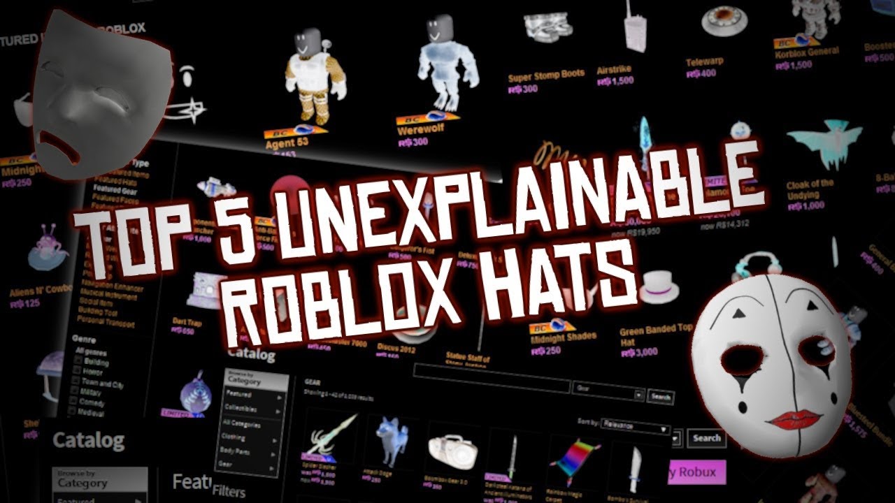 Roblox Hat Stereotypes 1 Classic Hats By Ricosheij