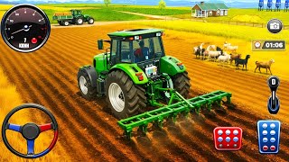 New Tractor Farming Driving Simulator 3D 🚜 | New Tractor Games | Android Gameplay screenshot 4