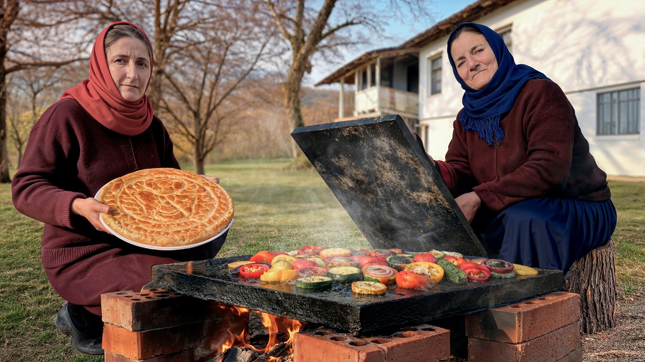 Traditional Cooking Day in a Warm Village Atmosphere
