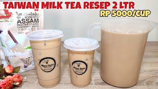 VERY POPULAR IN THAILAND! TAIWAN MILK TEA RECIPE | CURRENT VIRAL IDEAS FOR SELLING DRINKS