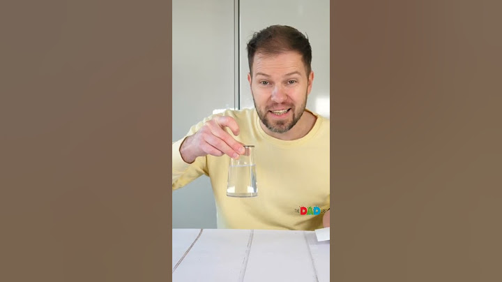 Upside-Down Water Glass | Viral TikTok Science Experiments