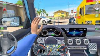 Taxi Sim 2020 - First Person Driving Mercedes AMG A 35 Hatchback - Car Games Android Gameplay screenshot 4
