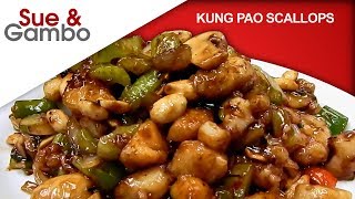 Kung Pao Scallops Chinese Stir Fry Recipe