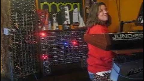 Analogue Synths and Sequencers @ work..Moog, Dot.com, GRP A 8,