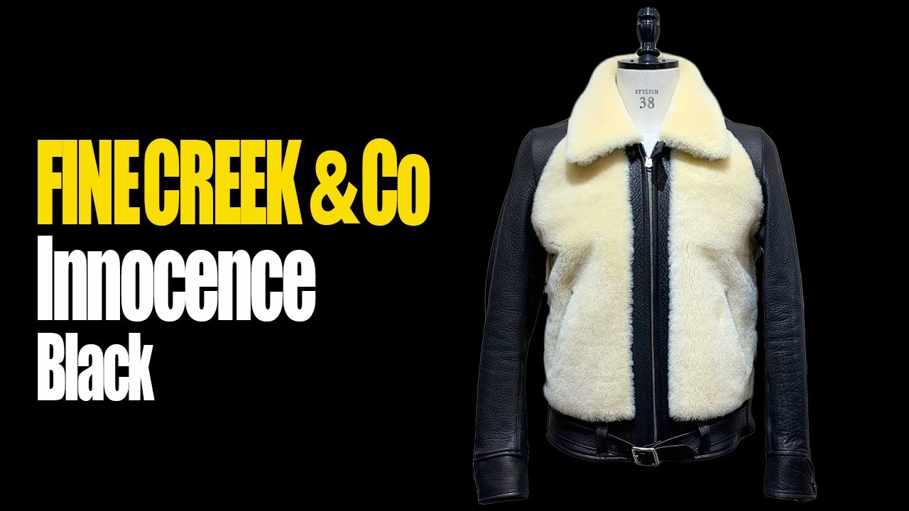 革ジャン／FINE CREEK＆Co2023新作】熊ジャンInnocence【サイズ感と