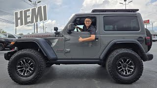 SOLD --- There's a HEMI in this 2-door Jeep Wrangler?