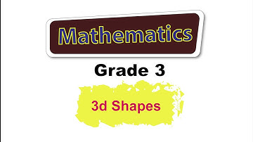 3D Shapes I Grade 3 I SNC I Mathematics I PEN Academy