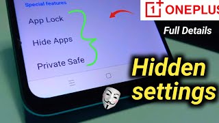 OnePlus: App Lock 🔒 Private Safe, Hide Apps Settings 🤯 Full Details Video OnePlus Nord  screenshot 5