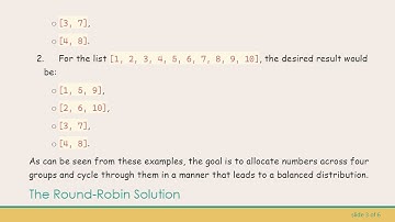 Splitting a Python List into 4 Even Sub-Lists