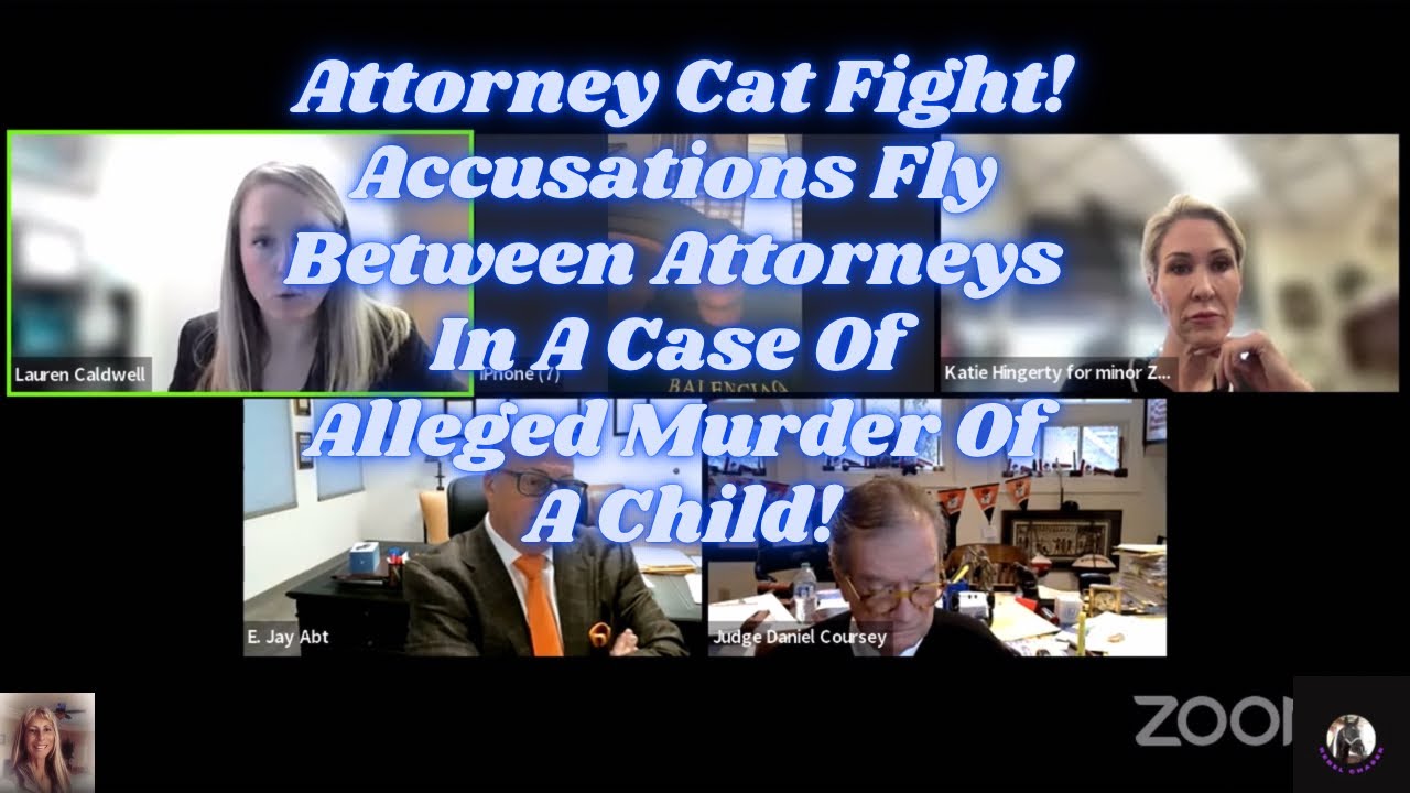 Attorney Cat Fight! Accusations Fly Between Attorneys In A Case Of