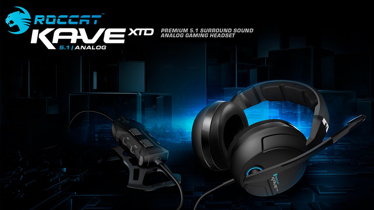 Unboxing \u0026 Review - Roccat Kave XTD 5.1 Analog Gaming Headset - YouTube