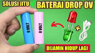 BATERAI DROP 0V INI SOLUSINYA ! Cara Buat Cas Baterai Lithium 3.7 Volt Otomatis Penuh