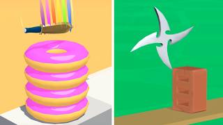 Slice It All vs Don't Slice TheCats - Very Satisfying and Relaxing ASMR Slicing Game (Android,iOS) screenshot 1