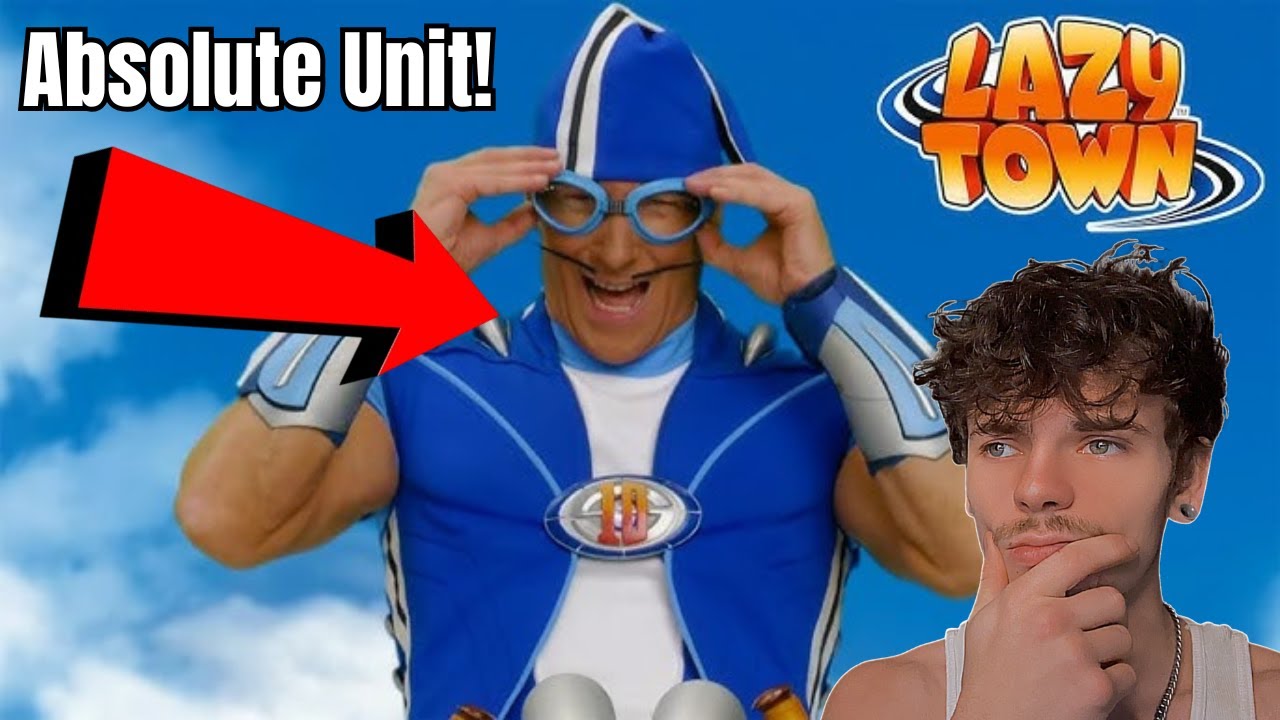 The Lazy Town Actor who Outperformed elite athletes [Reaction]