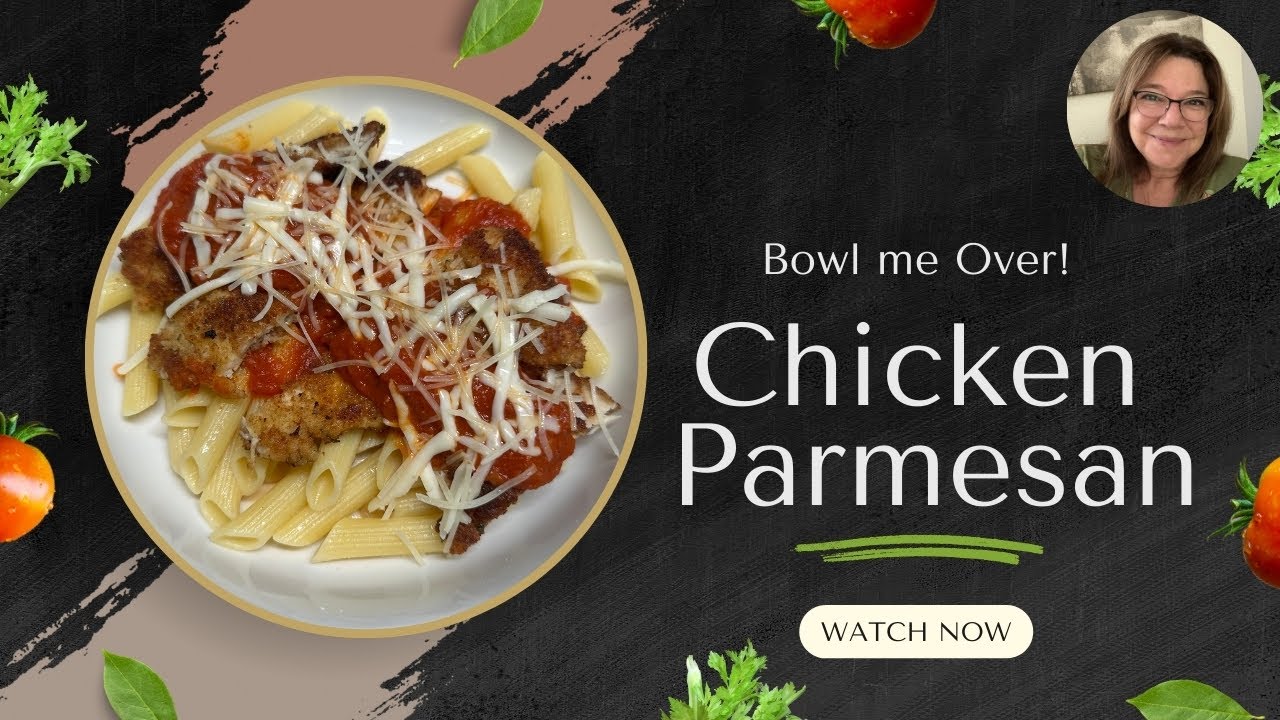 Курица Пармезан в мисках | Хрустящая курица, соус маринара и моцарелла (простой ужин в будний день)