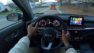 2023 Kia Forte LXS - POV Night Drive