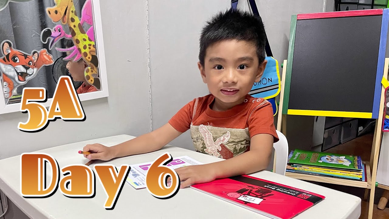 KUMON Reading Program 5A - Day06 - YouTube