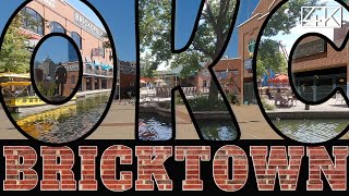 Bricktown Oklahoma City [4K] Walking Tour