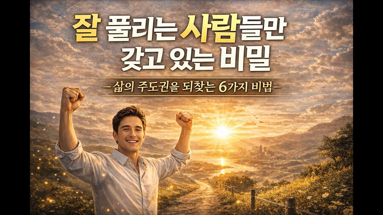 누군가를 탓하기를 멈추는 순간, 인생이 술술 풀린다 | 왜 당신의 인생은 늘 같은 자리에서 멈추는가 | 잘풀리는 사람들의 6가지 비밀