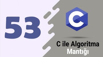 Ders 53 C Programlamada Fonksiyonlara Giriş