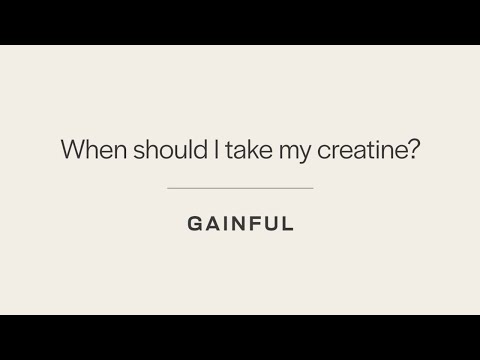 When to Take Your Gainful Creatine Performance Boost