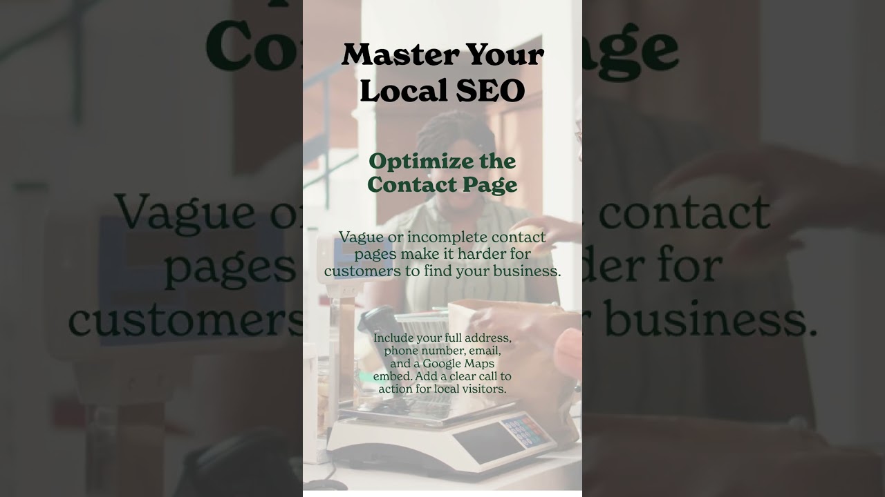 Local SEO Optimize Your Contact Page 
