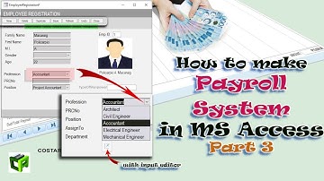 How to make Payroll System Part 3